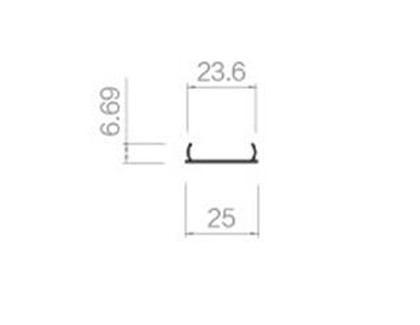 方通封頭 25W
