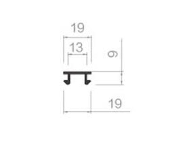 25底吊件槽方通卡件