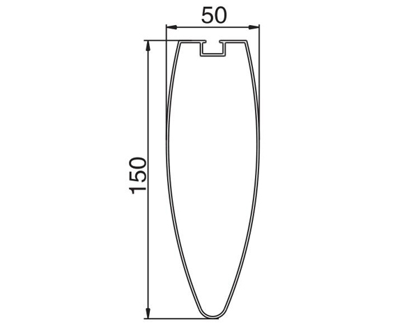 子彈頭掛片 40W-150H
