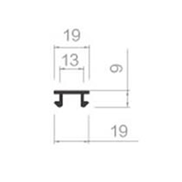 25底吊件槽方通卡件